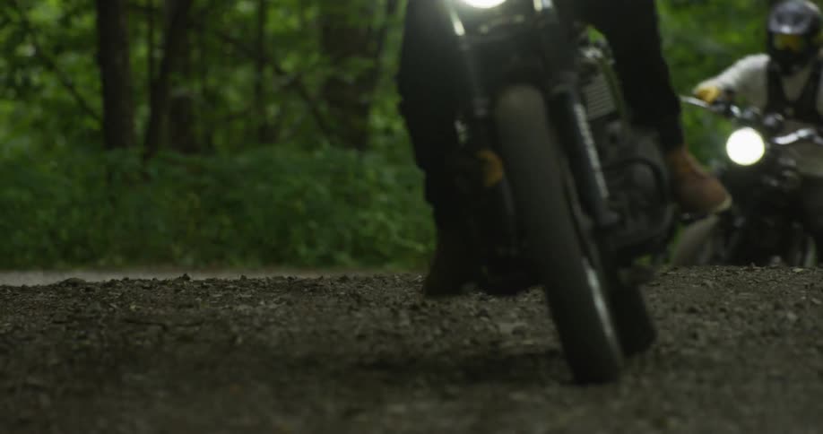 Friends On A Motorcycle Road Trip