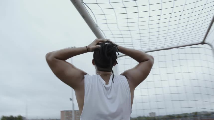 Soccer Training On Field