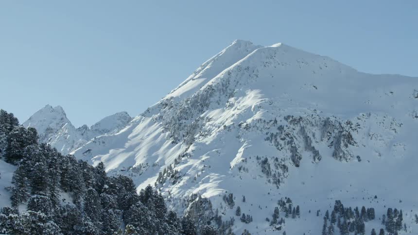 Ski Resort Mountain Aerials