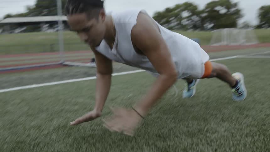 Soccer Training On Field