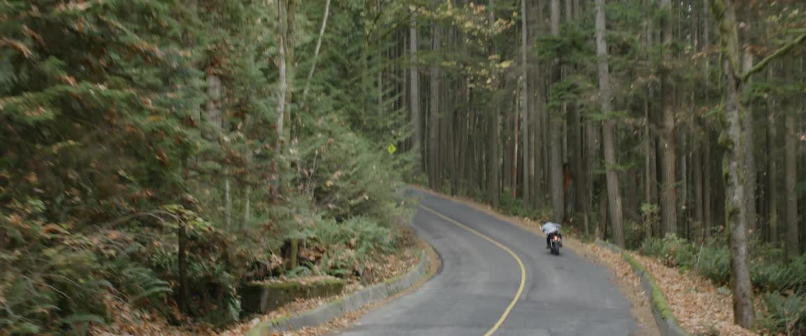 Man Riding Motorcycle