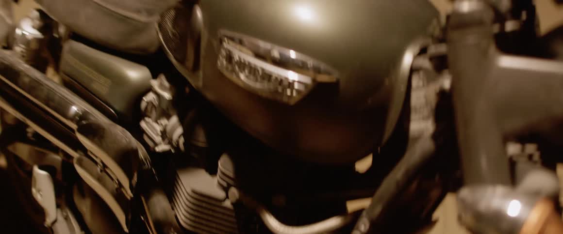 Man Riding Motorcycle