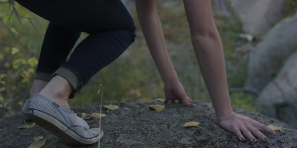 A person walking
