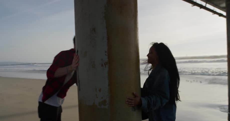 Couple Exploring City