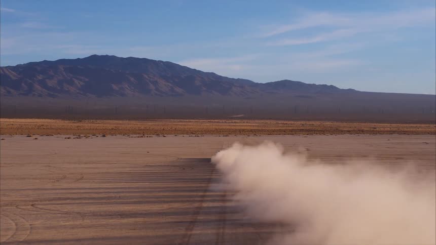 Car In The Desert