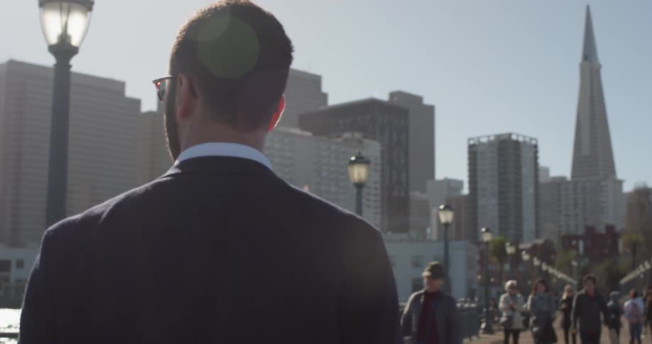 Businessman In San Francisco