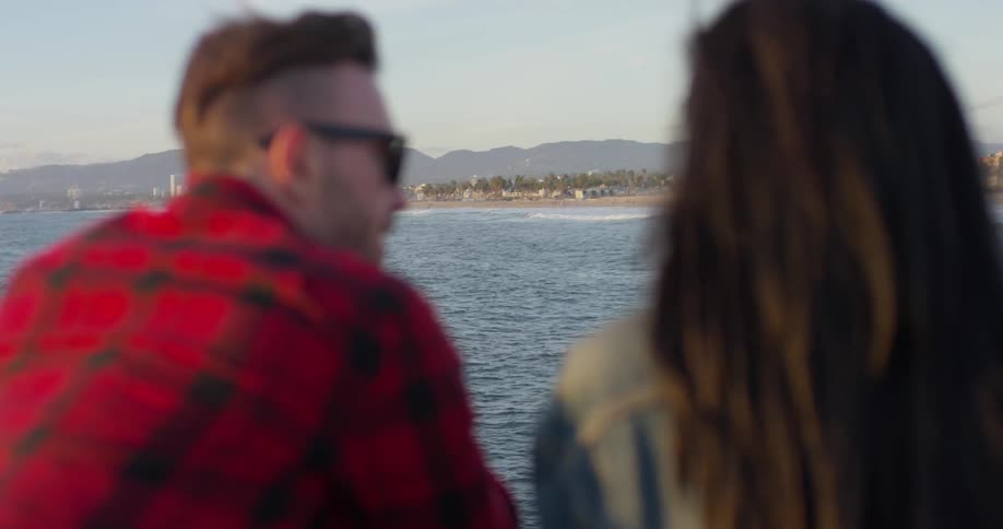 Couple Exploring City