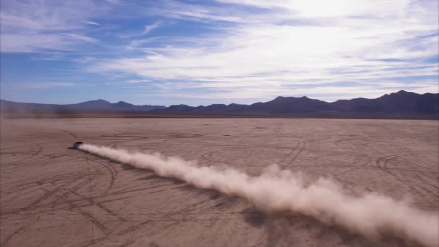 Car In The Desert