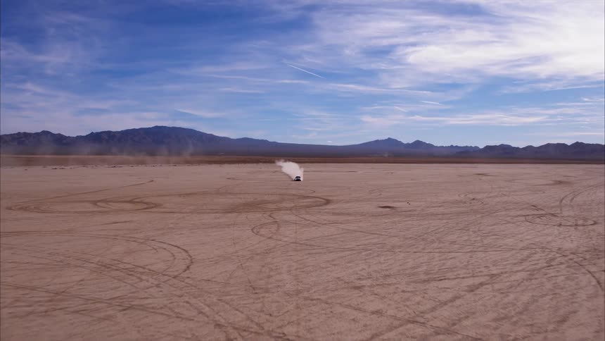 Car In The Desert