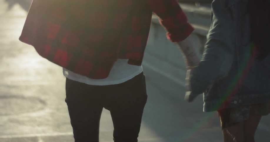 Couple Exploring City