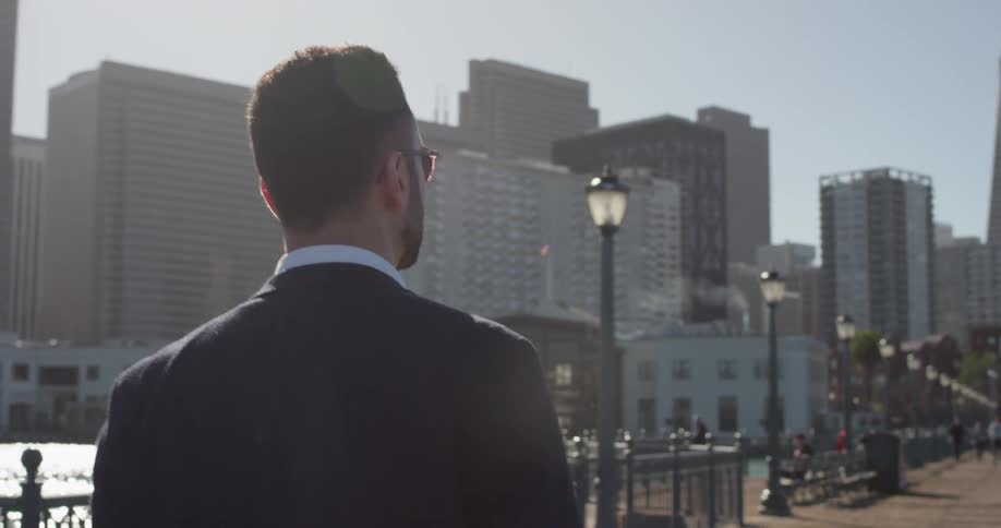 Businessman In San Francisco