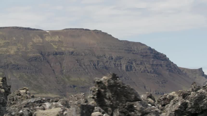 Rocky mountains and the rock formations