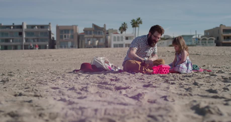 Family At Beach