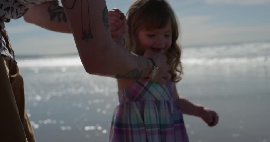 Family At Beach