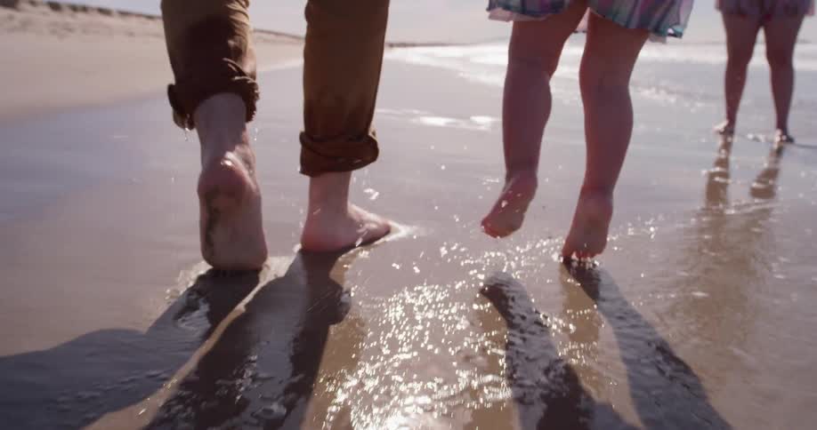 Family At Beach