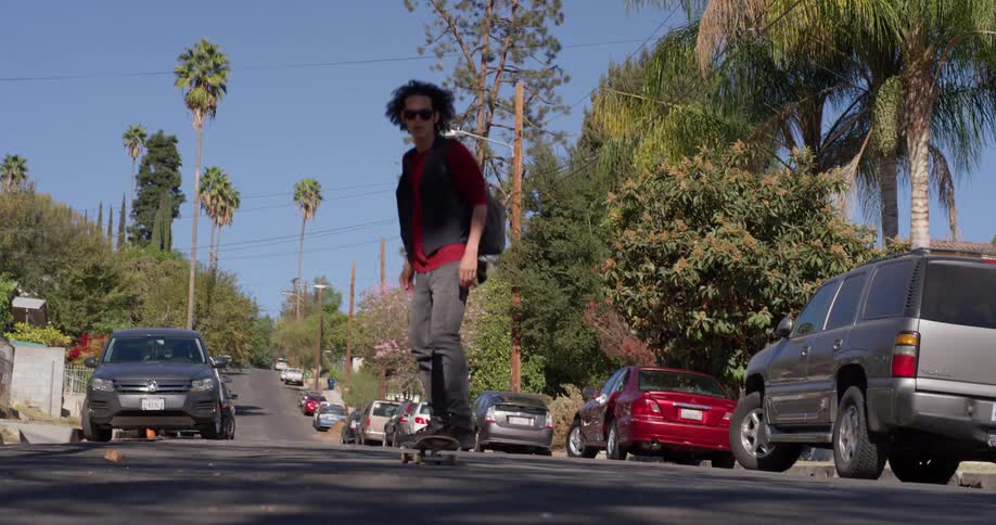 Men Skateboarding
