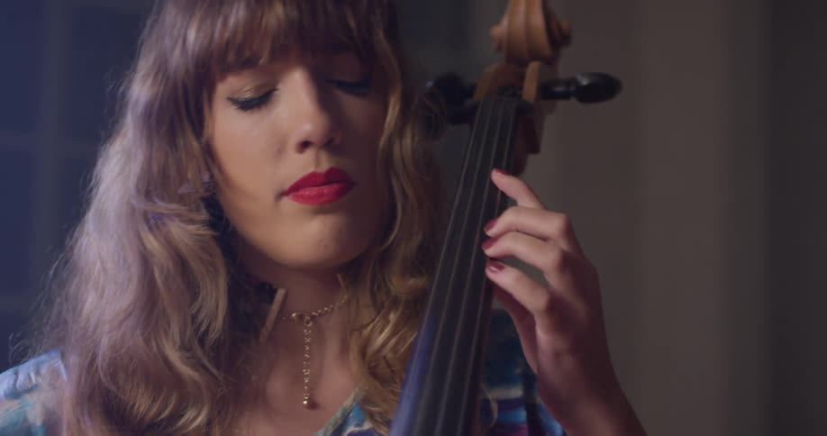 Woman Playing Cello