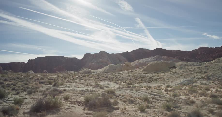 The canyons ahead have clouds above