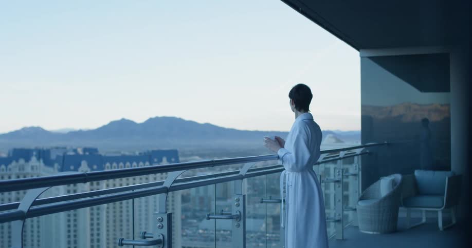 Woman At Hotel