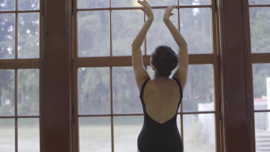 Ballet Dancers Practicing