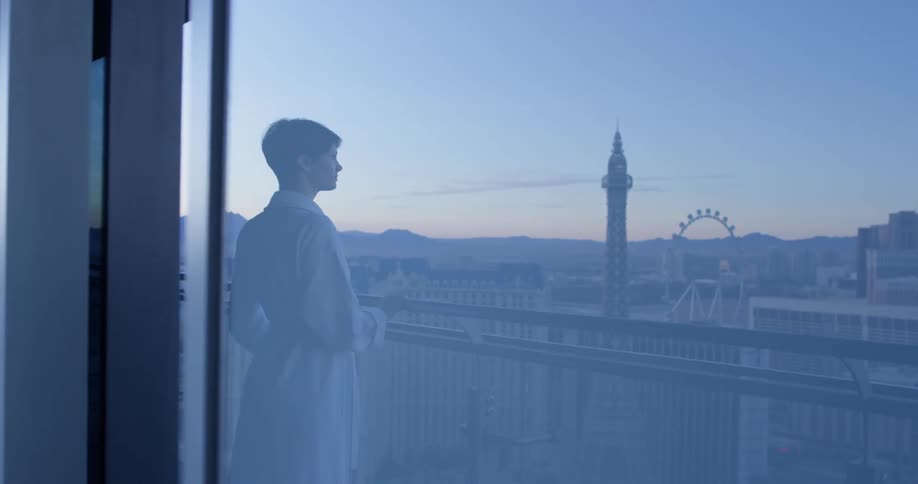 Woman At Hotel