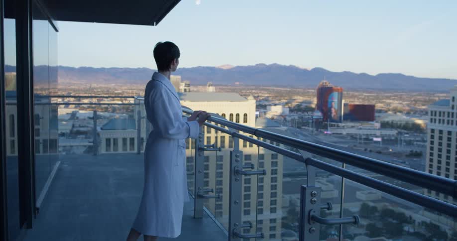 Woman At Hotel