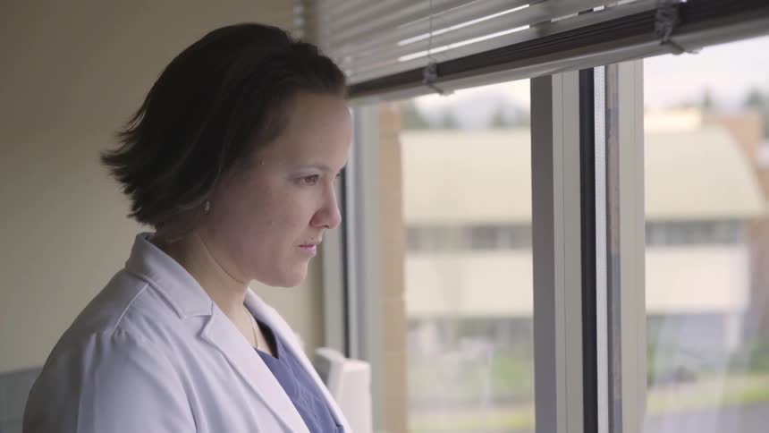 A Doctor In Her Office