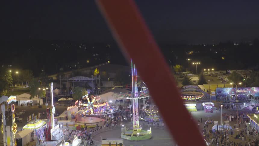 Couple At Fair Together