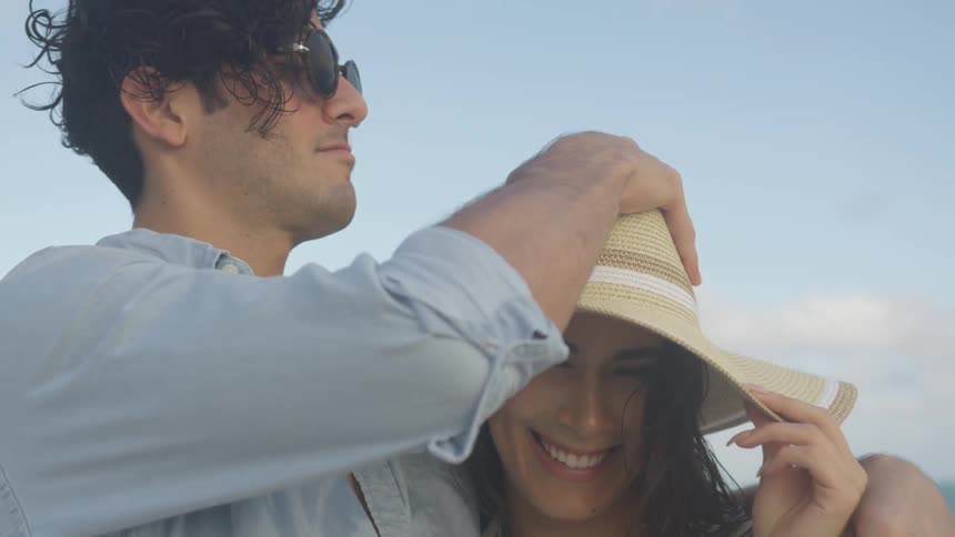 Couple At The Beach