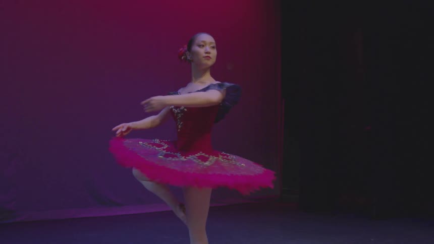 Ballet Dancers Performing