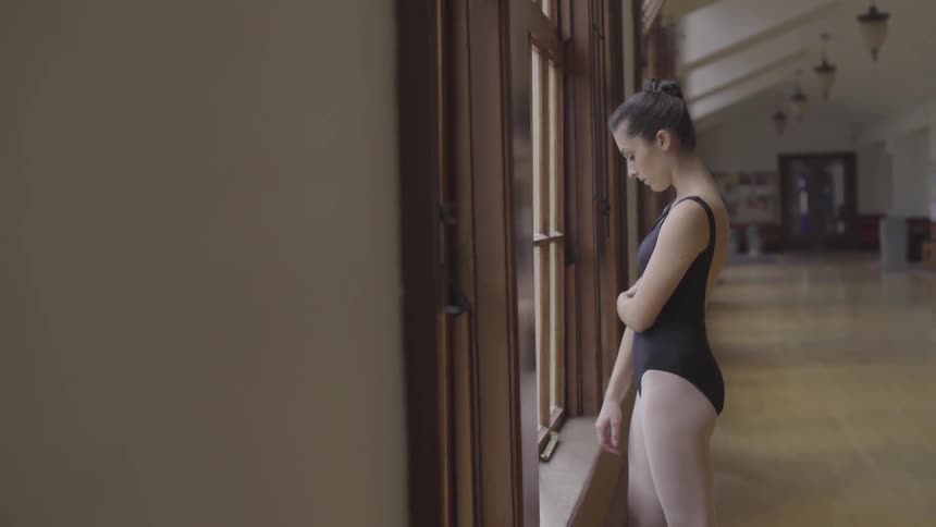Ballet Dancers Practicing