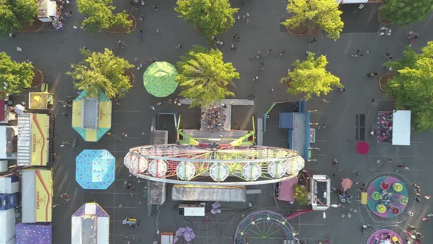 Couple At Fair Together