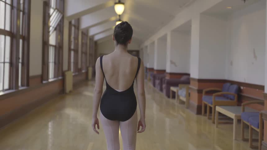 Ballet Dancers Practicing