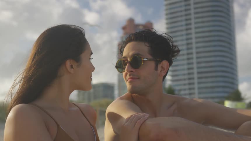 Couple At The Beach