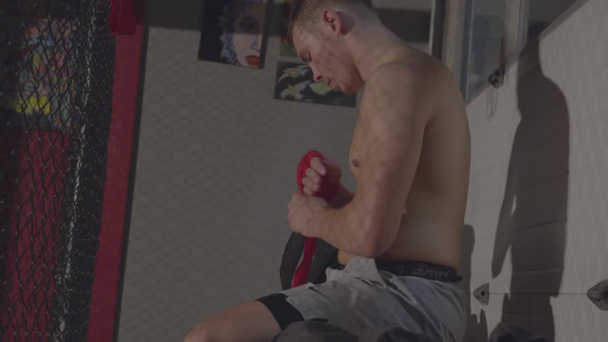 Boxers Practicing In Boxing Gym