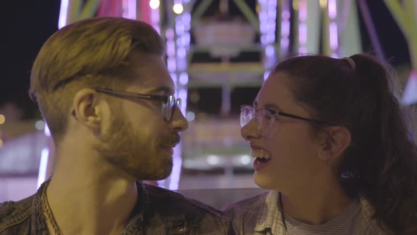 Couple At Fair Together