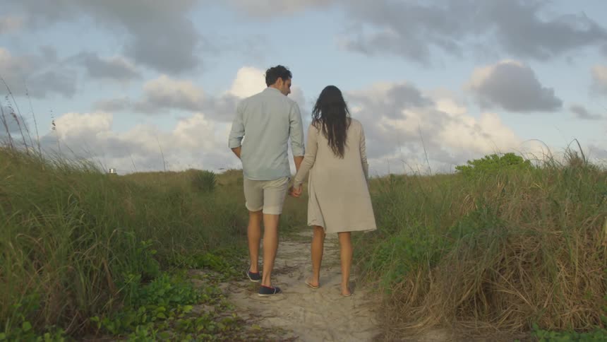 Couple At The Beach