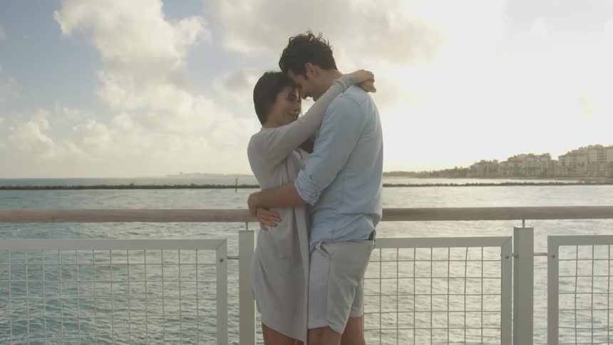 Couple At The Beach