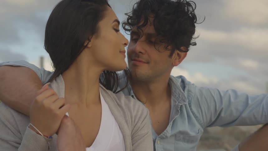 Couple At The Beach