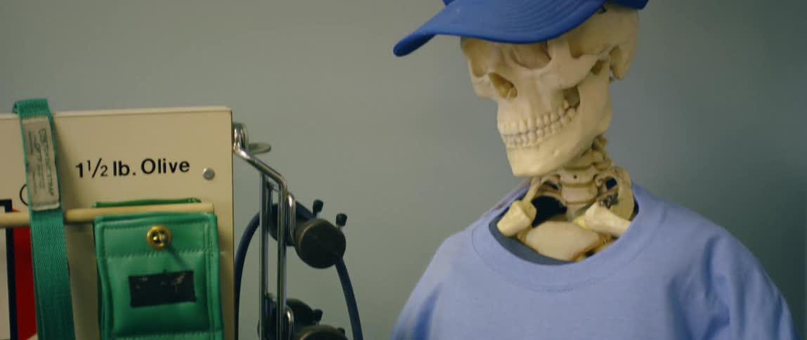 Elderly Man Going To Physical Therapist