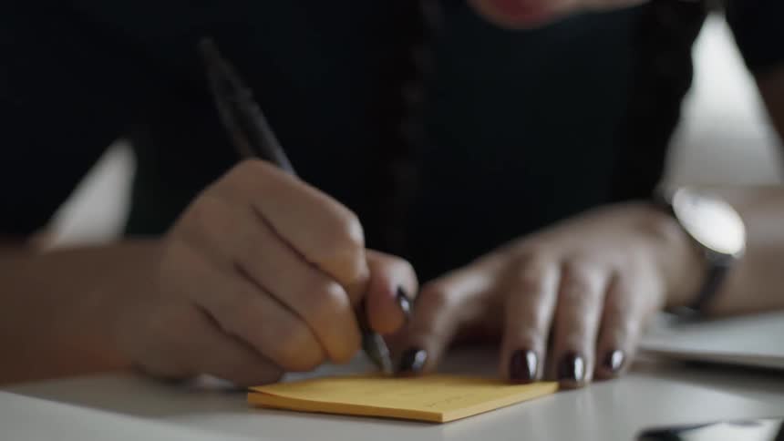 Woman Coding On Laptop