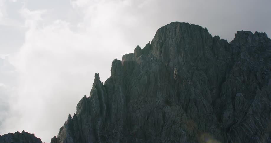 Aerials Of The Austrian Alps In Summer