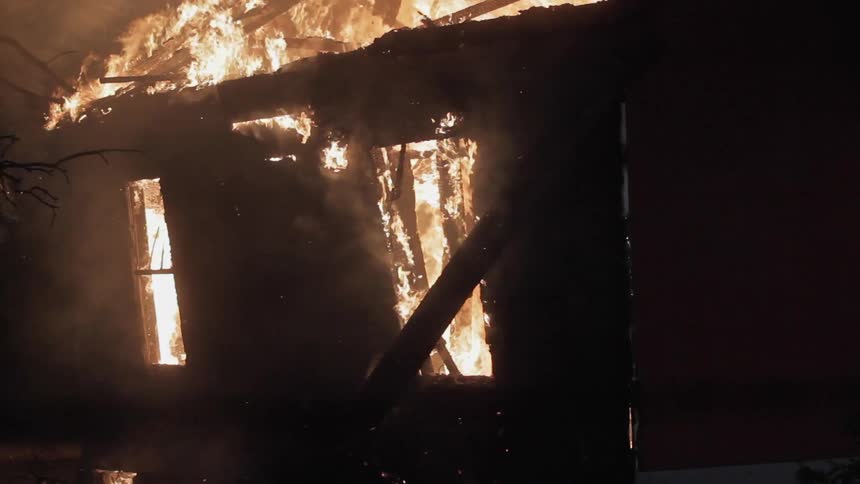 Structure burning in the dark