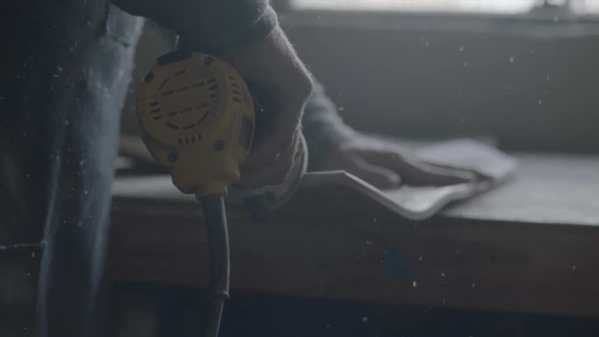 A person working in a shop