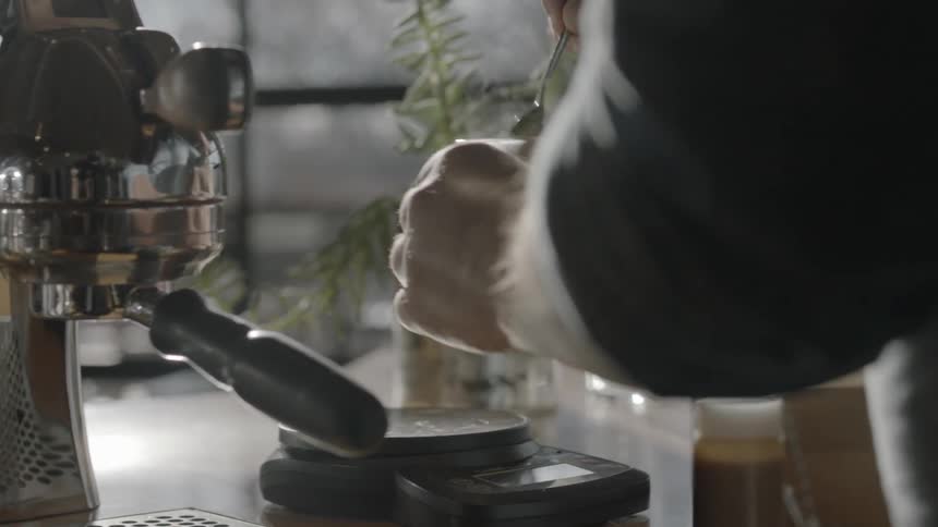 Barista Making Coffee