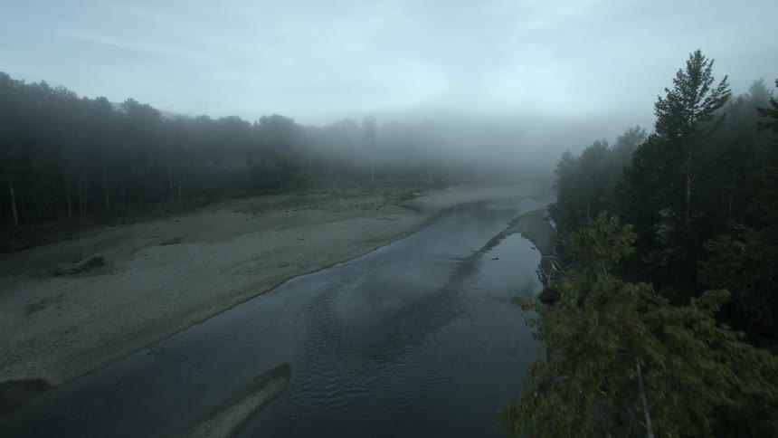 A stream is  rolling