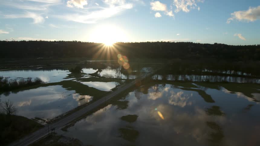Flooded Valley Aerials