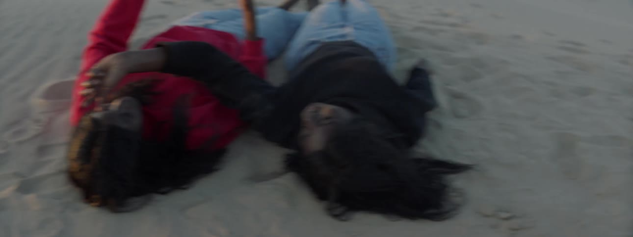 Sisters Filming Each Other With Camcorder