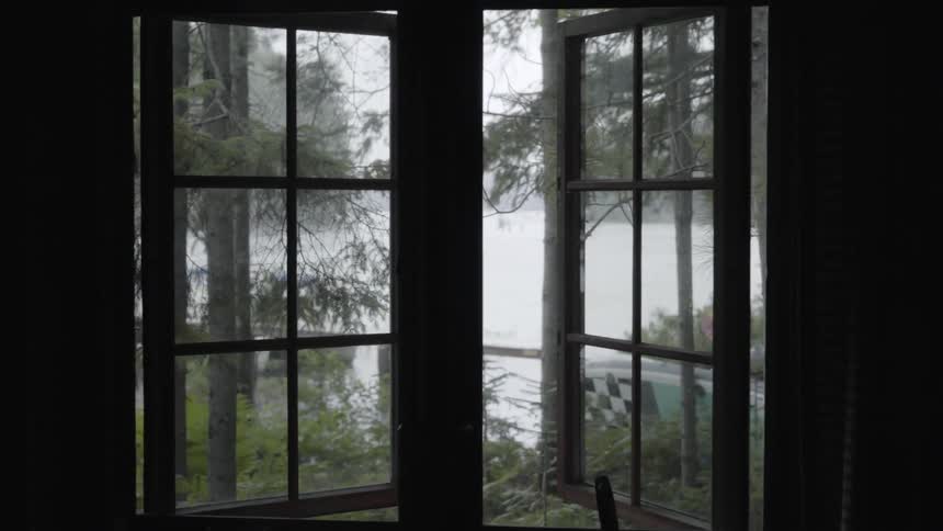 Cloudy day at the Cabin