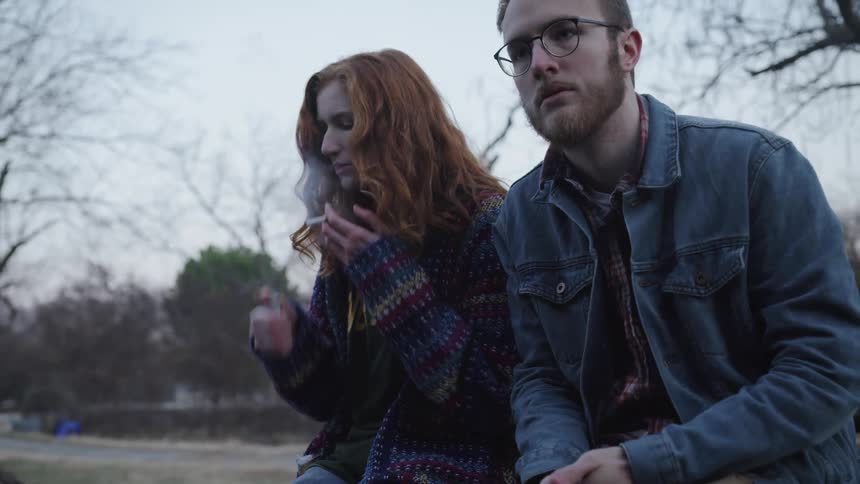 Young Couple Playing Music And Exploring